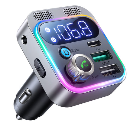48W Car Wireless FM Transmitter