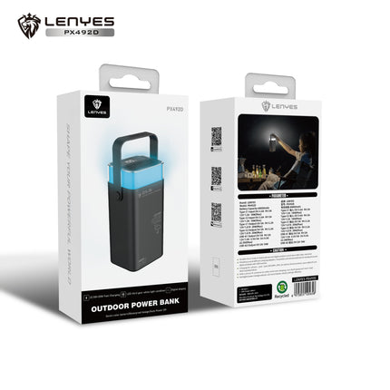 Lenyes PX492D 40000mAh Power Bank