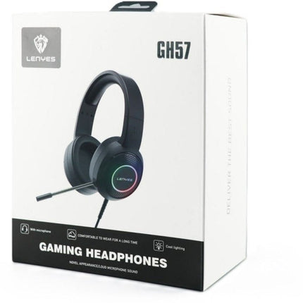 Lenyes GH57 Wired Gaming Headset with Microphone