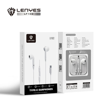 Lenyes LF102 Type-C Handsfree Earphones