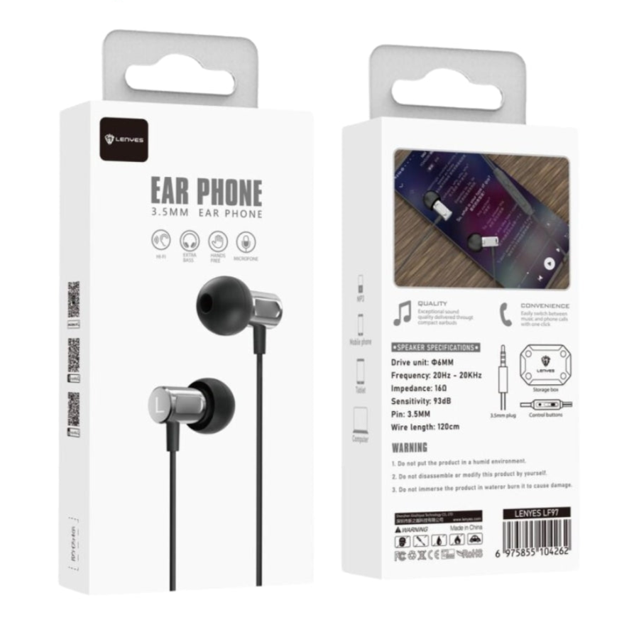 سماعات الأذن السلكية Lenyes LF97 سماعات الأذن السلكية Lenyes LF97