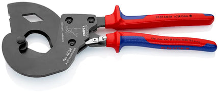 KNIPEX ACSR Cable Cutter | Ratchet Action 340mm | 95 32 340 SR