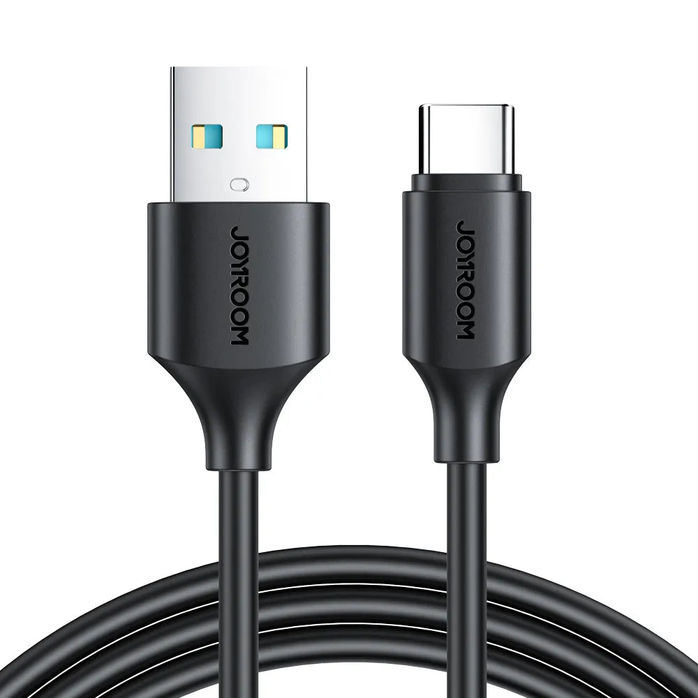 كابل بيانات وشحن سريع USB-A إلى Type-C بطول 2 متر جوي روم | S-UC027A9 كابل بيانات وشحن سريع USB-A إلى Type-C بطول 2 متر جوي روم | S-UC027A9