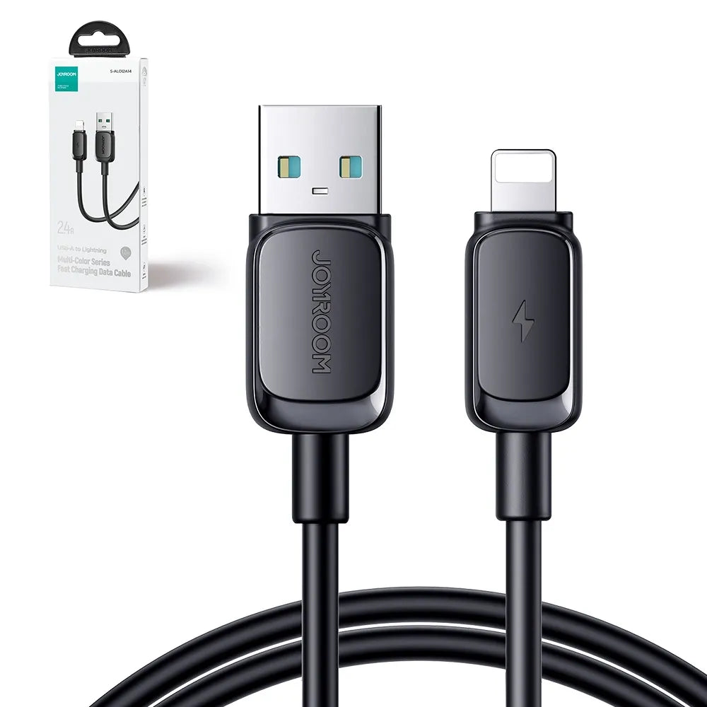 كابل بيانات وشحن سريع 3A من سلسلة MC من USB-A إلى Lightning جوي روم | S-A14 كابل بيانات وشحن سريع 3A من سلسلة MC من USB-A إلى Lightning جوي روم | S-A14