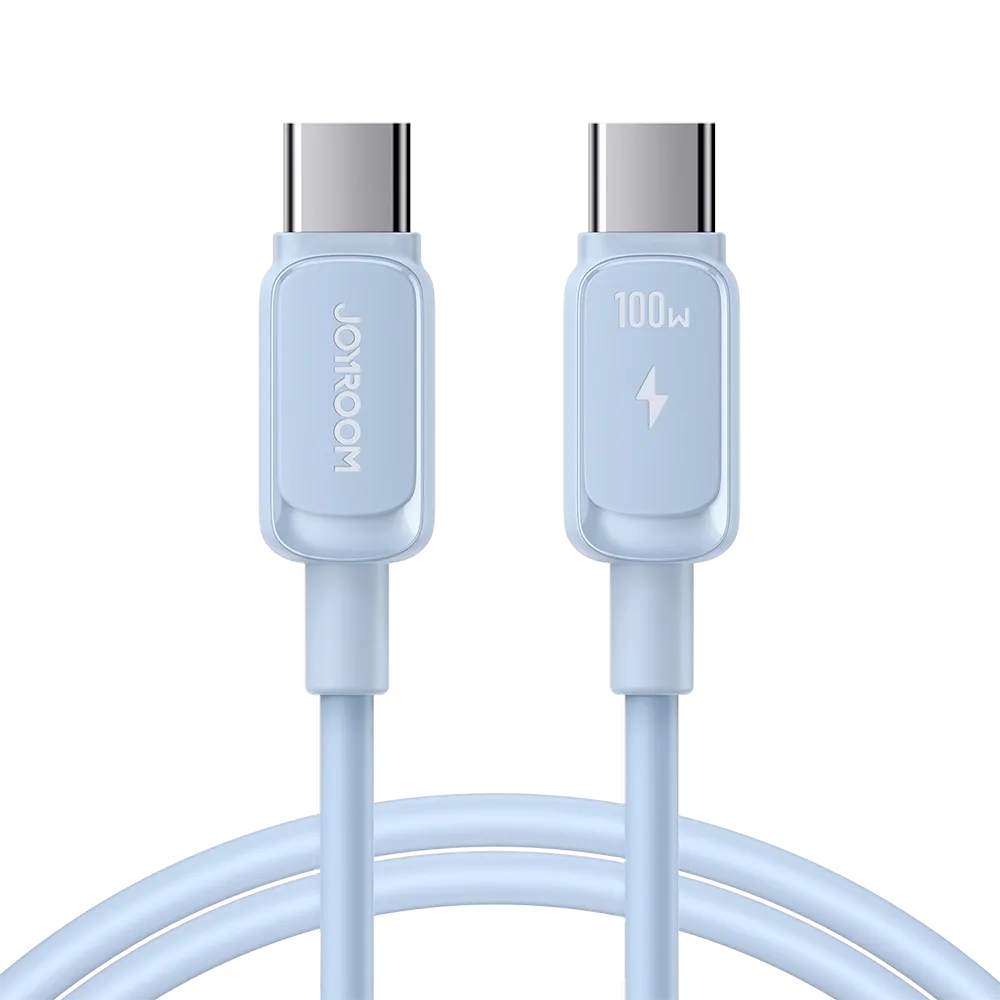كابل بيانات وشحن سريع 60W من سلسلة MC من USB-C إلى USB-C جوي روم | S-A14 كابل بيانات وشحن سريع 60W من سلسلة MC من USB-C إلى USB-C جوي روم | S-A14
