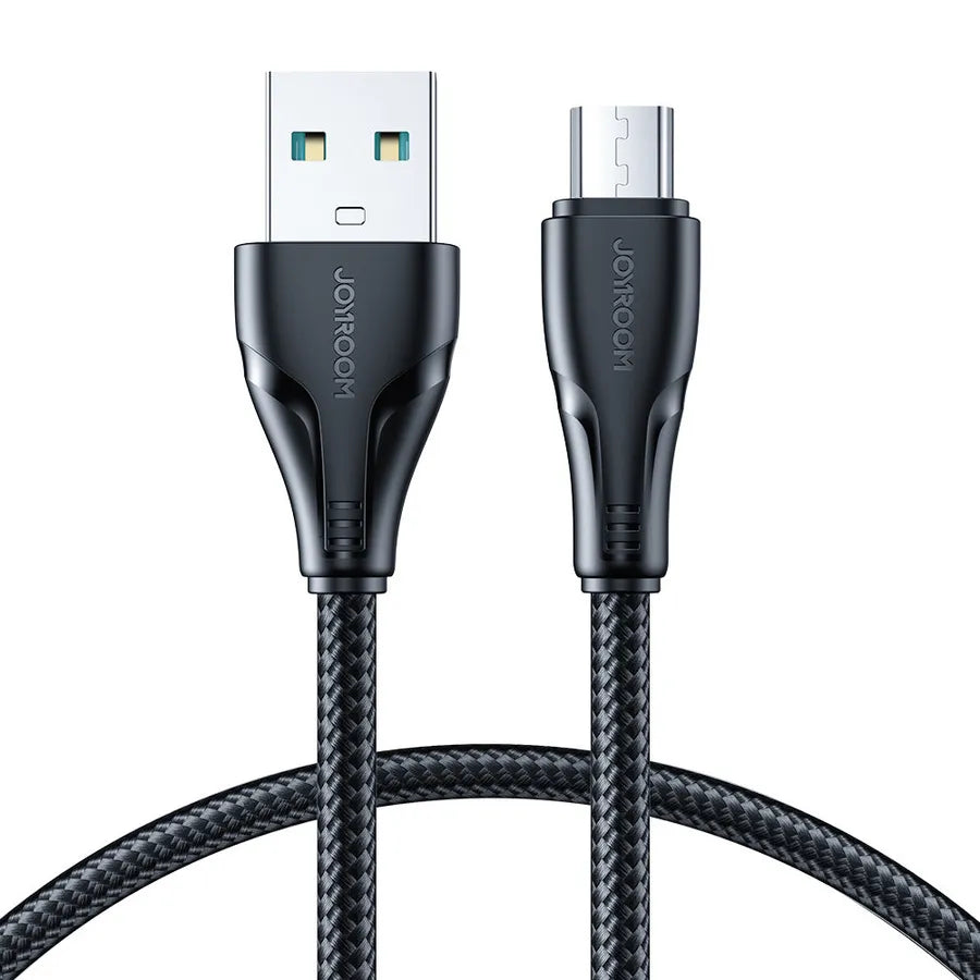 JOYROOM 2.4A USB-A to Micro USB Fast Charging Data Cable 2m | S-UM018A11 JOYROOM 2.4A USB-A to Micro USB Fast Charging Data Cable 2m | S-UM018A11