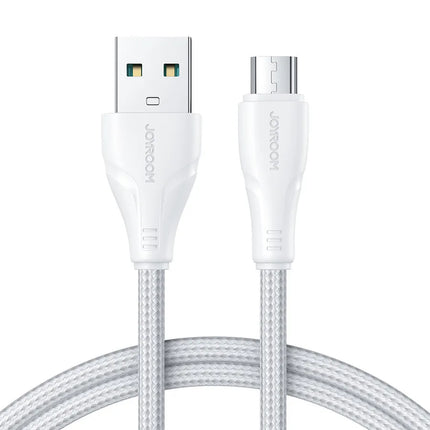 كابل بيانات وشحن سريع 2.4 أمبير مايكرو USB بطول 2 متر جوي روم | S-UM018A11