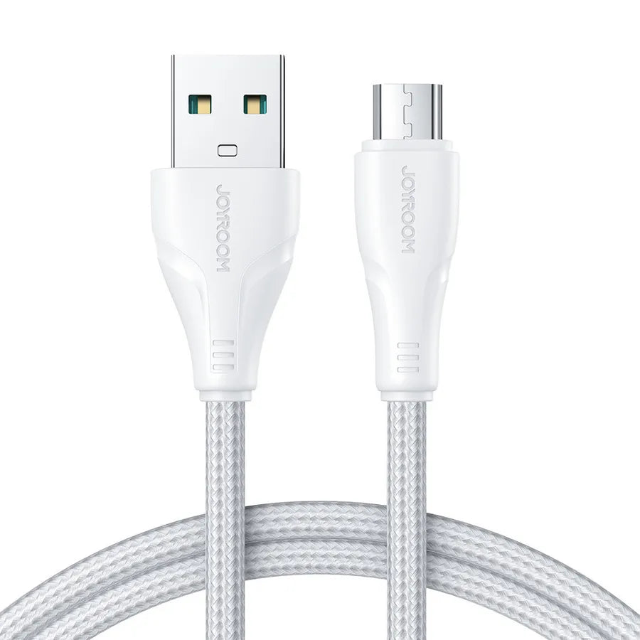 JOYROOM 2.4A USB-A to Micro USB Fast Charging Data Cable 2m | S-UM018A11 JOYROOM 2.4A USB-A to Micro USB Fast Charging Data Cable 2m | S-UM018A11