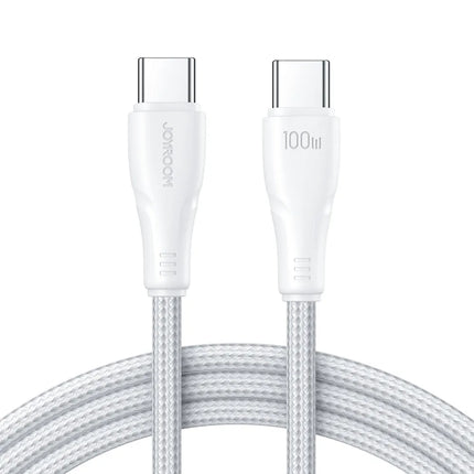 كابل بيانات الشحن السريع 100 واط Type-C إلى Type-C جوي روم | S-CC100A11