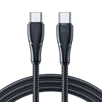 كابل بيانات الشحن السريع 100 واط Type-C إلى Type-C جوي روم | S-CC100A11