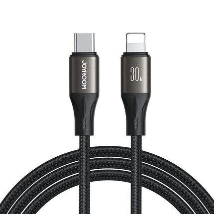 كابل بيانات شحن سريع 30 واط Type-C إلى Lightning جوي روم | SA25-CL3