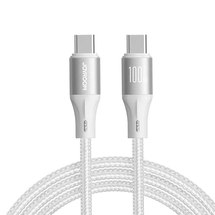 كابل بيانات شحن سريع 100 واط Type-C إلى Type-C جوي روم | SA25-CC5