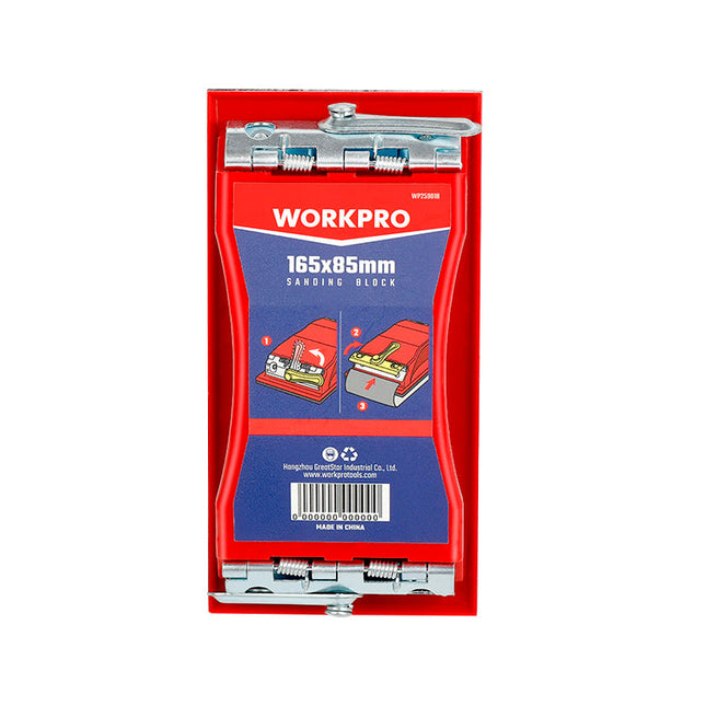WORKPRO 165x85mm Sanding Block | WP259018