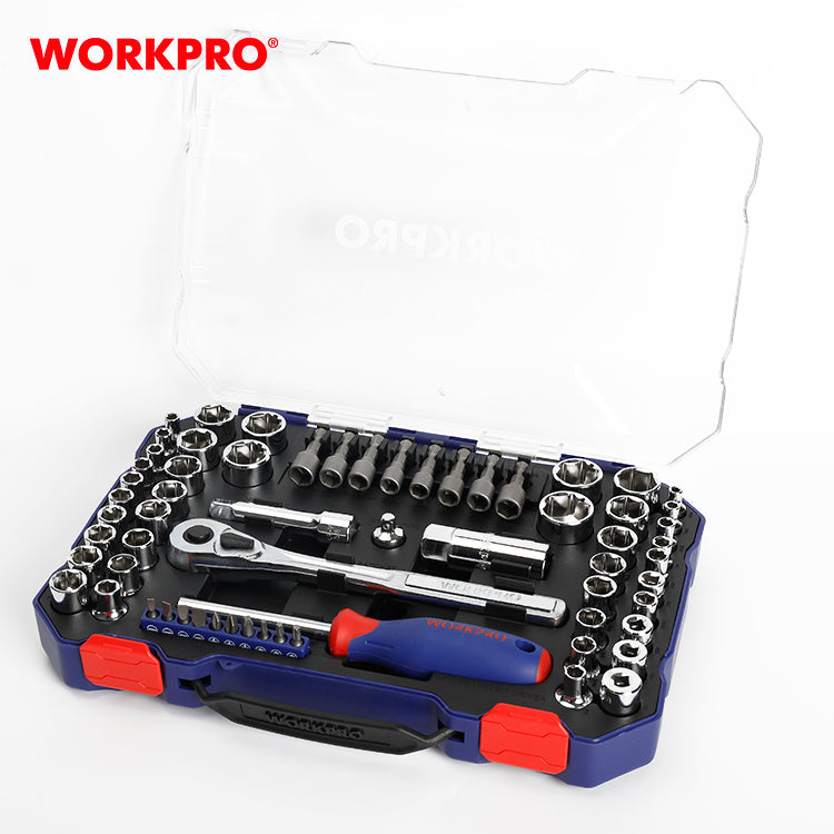 WORKPRO 63PC 1/4 WORKPRO 63PC 1/4