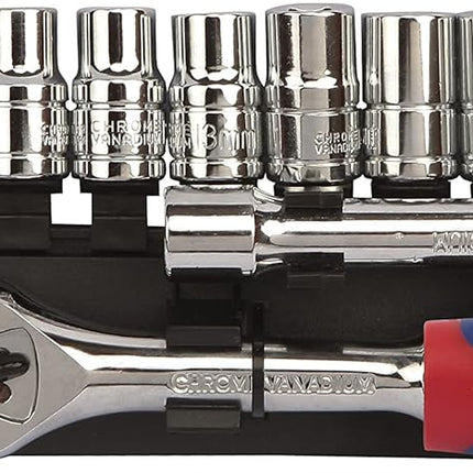 WORKPRO 12PC 1/2" Drive Socket Set
