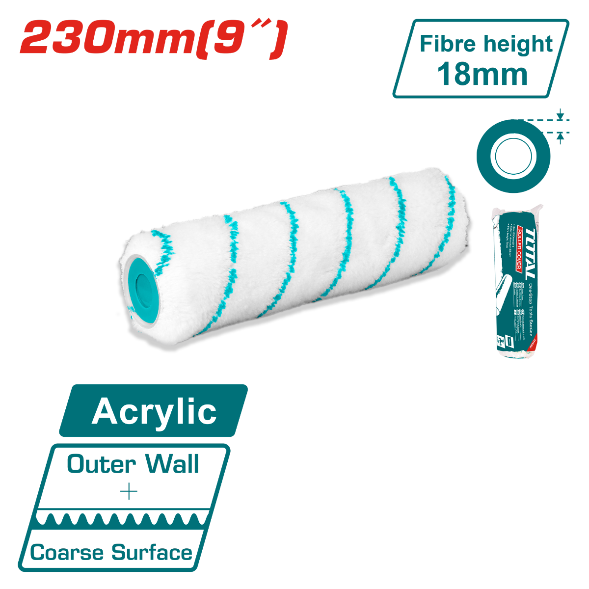 TOTAL Roller Cover (Outer Wall) TOTAL Roller Cover (Outer Wall)
