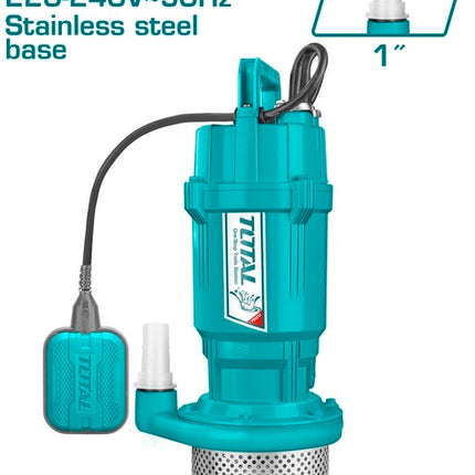Total TWP65506 Submersible Pump 550 W – 25 m Head, 117 L/min