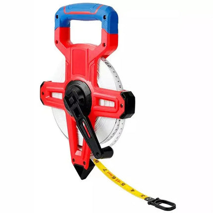 WORKPRO 100M Open Reel Fiberglass Long Tape Ruler