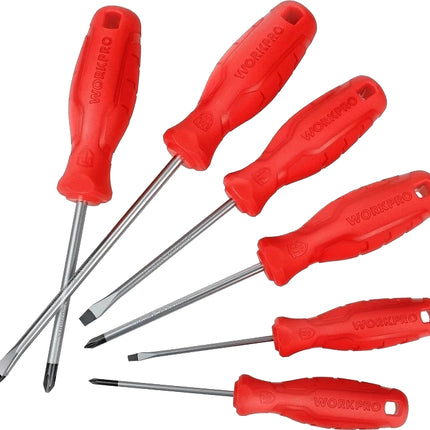 6-Piece CR-V Screwdriver Set