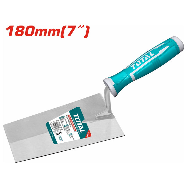 TOTAL 7" Square Bricklaying Trowel (Plastic Handle)