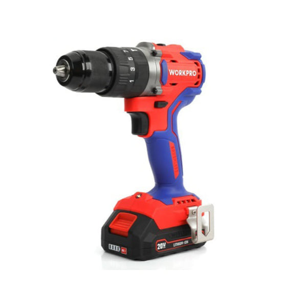 20V 13mm Brushless Impact Drill Set
