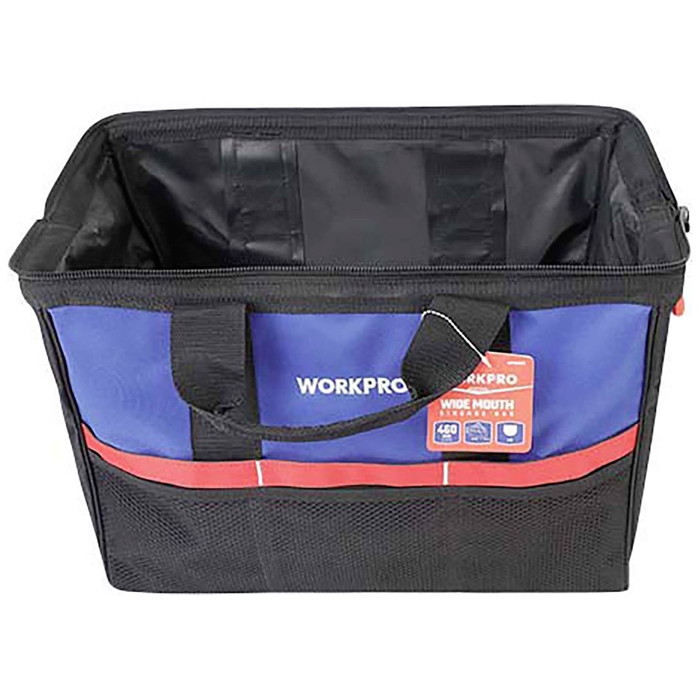 حقيبة تخزين أدوات WORKPRO بفم واسع 18 بوصة حقيبة تخزين أدوات WORKPRO بفم واسع 18 بوصة