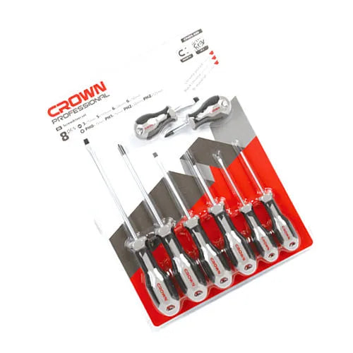 Crown 8-Piece Screwdriver Set | CPHDS-AX08 Crown 8-Piece Screwdriver Set | CPHDS-AX08