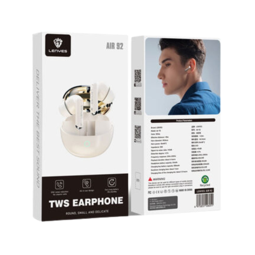 سماعات أذن لاسلكية Lenyes Air 92 TWS سماعات أذن لاسلكية Lenyes Air 92 TWS