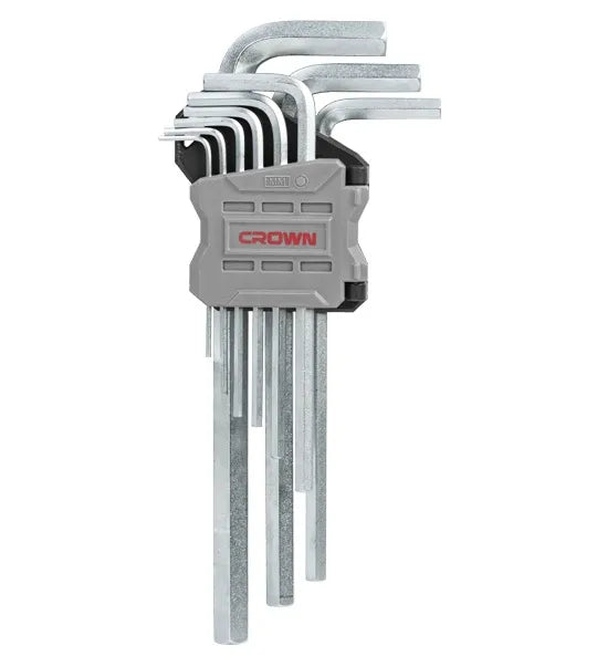 Crown 9-Piece Long Hex Key Set | CPHOK-HMBX09 Crown 9-Piece Long Hex Key Set | CPHOK-HMBX09