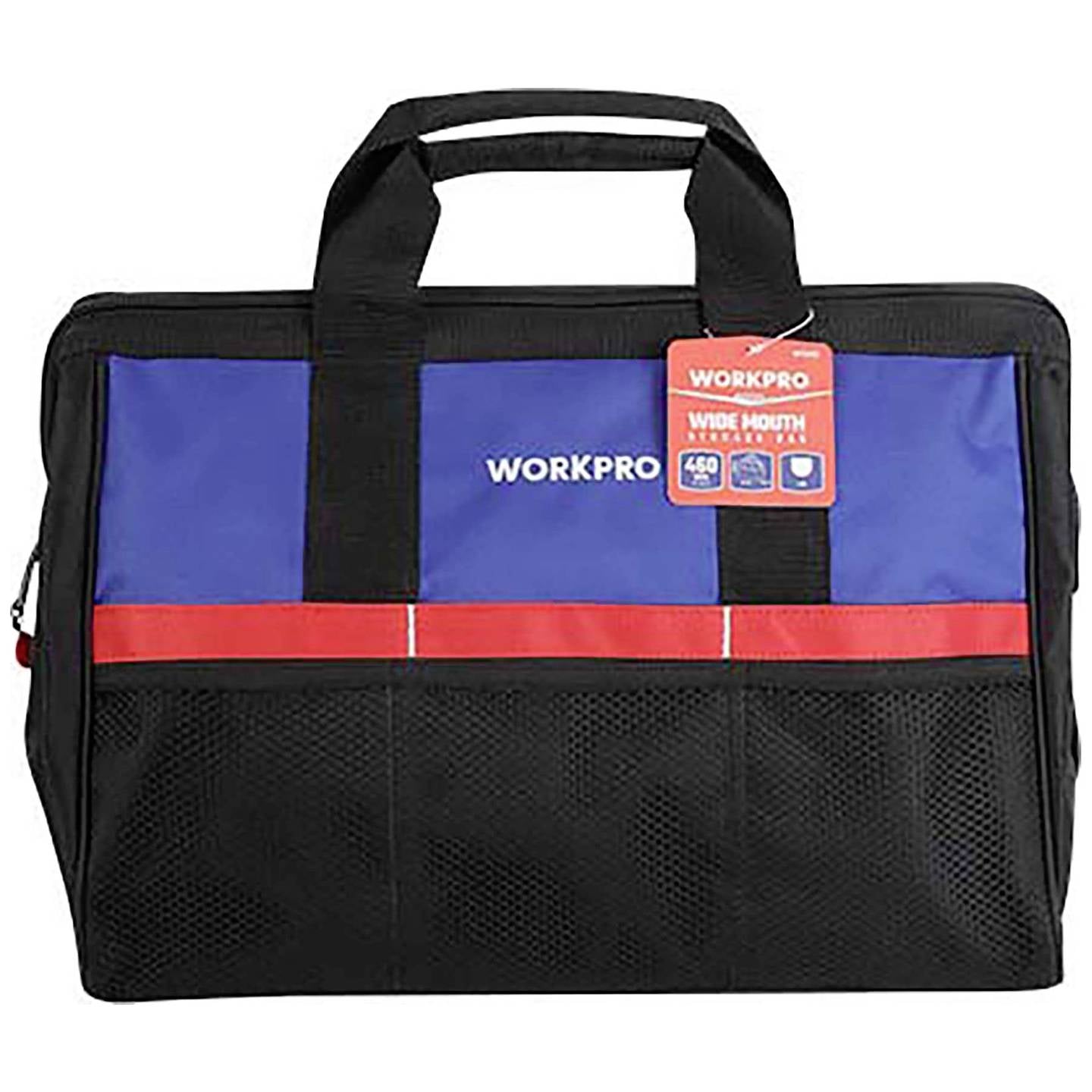 حقيبة تخزين أدوات WORKPRO بفم واسع 18 بوصة حقيبة تخزين أدوات WORKPRO بفم واسع 18 بوصة