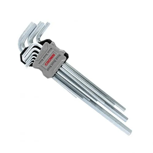 Crown 9Pcs Extra Long Hex Key Set | CPHOK-HMCX09 Crown 9Pcs Extra Long Hex Key Set | CPHOK-HMCX09