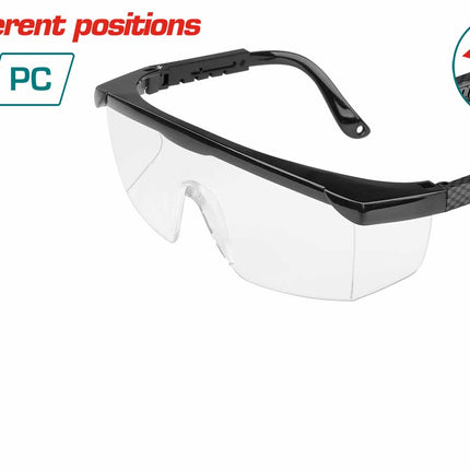 Total TSP342 Anti-Scratch Safety Glasses