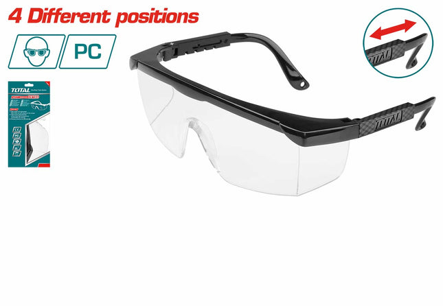 Total TSP342 Anti-Scratch Safety Glasses