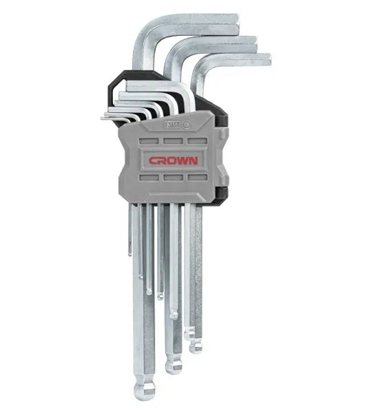 Crown 9-Piece Long Ball End Hex Key Set | CPHOK-BMBX09