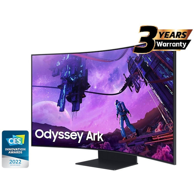 Odyssey Ark Smart 55" 4K UHD Curved Quantum Matrix Mini-LED Gaming Monitor
