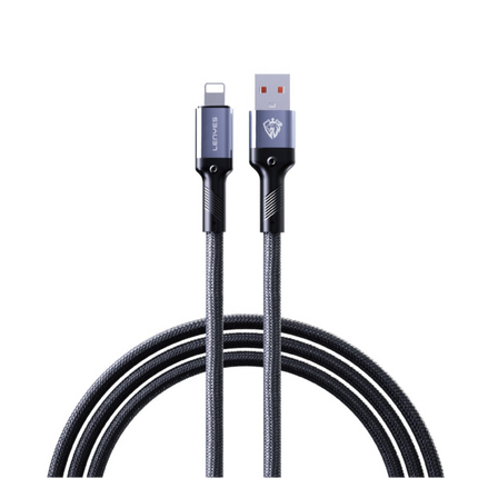 كابل بيانات مضفر من USB Type-A إلى Lightning من Lenyes LC509-I