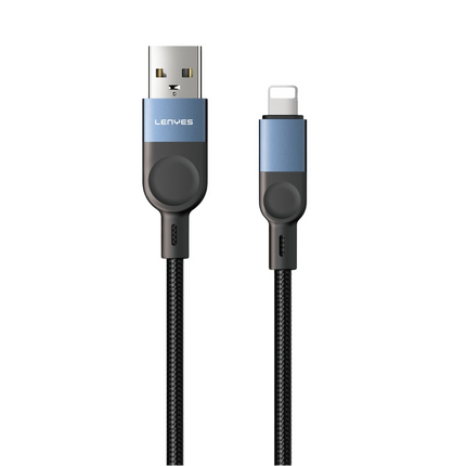 كابل بيانات مضفر للشحن السريع من Lenyes LC514-TC، من USB Type-A إلى Type-C