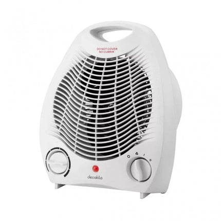Decakila 2000W Fan Heater with Adjustable Thermostat | KEFH002W