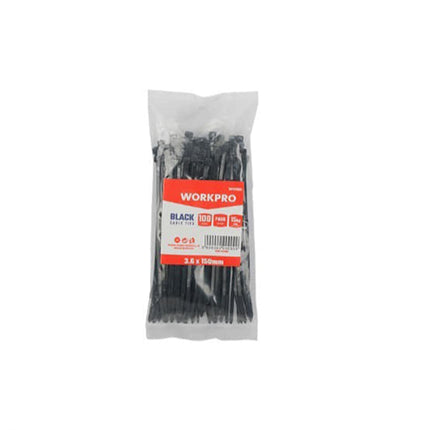 WORKPRO Black Cable Ties