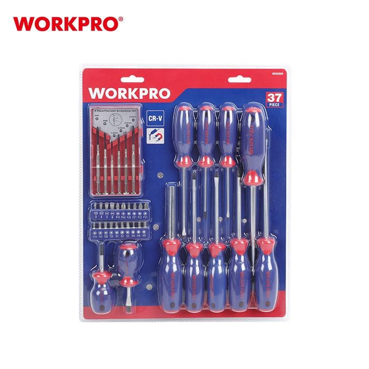 WORKPRO 37PCS Screwdriver Set |W000809 WORKPRO 37PCS Screwdriver Set |W000809