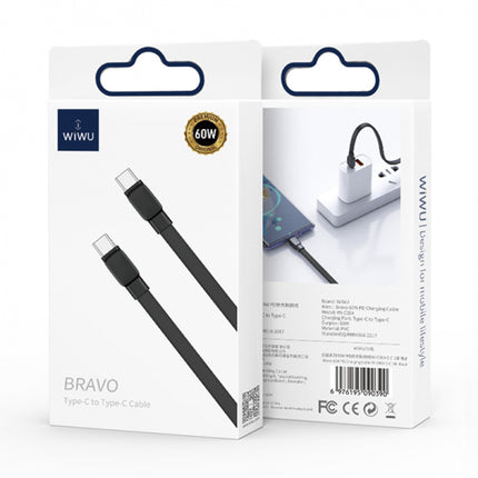 كابل Bravo Series Type-C 60 واط بطول 1.2 متر