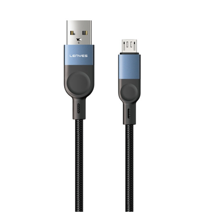 كابل بيانات مضفر للشحن السريع من Lenyes LC514-TC، من USB Type-A إلى Type-C