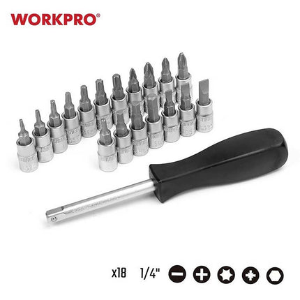 WORKPRO طقم أدوات ميكانيكي ١٠٨ قطعة