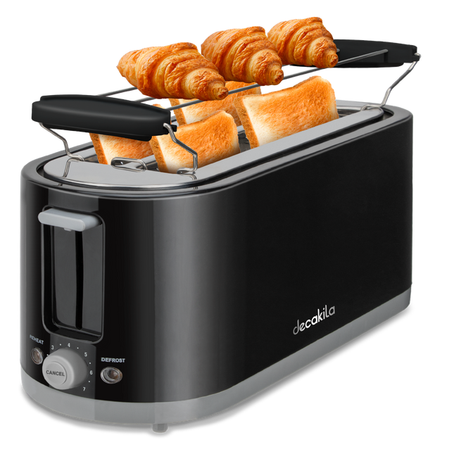 Decakila 2-Slice Toaster with Bun Warmer | KETS011B