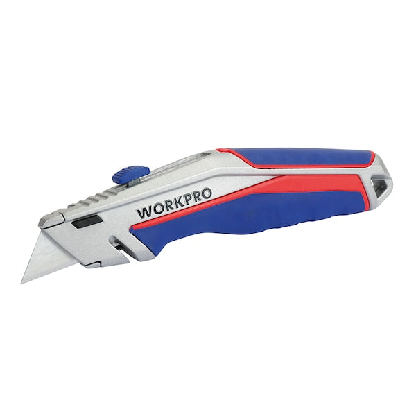 WORKPRO Quick-Change Retractable Utility Knife | W013029
