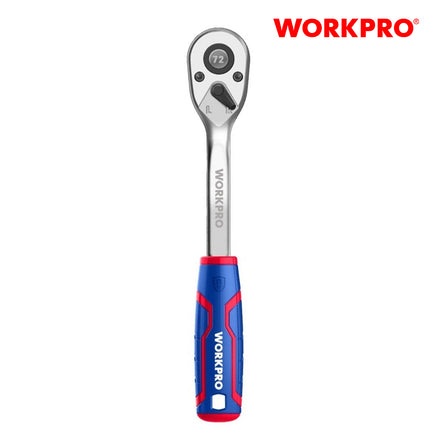WORKPRO 1/2" Drive Quick-Release Ratchet Handle, 72-Tooth