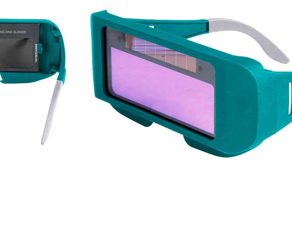 auto welding goggles Total TSP9401 Auto-Darkening Welding Glasses – Lightweight & Protective
