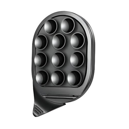 JR-ZS418 Silicone sucker magnetic bracket black 