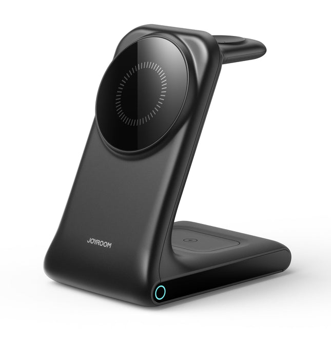JR-W15 15W 3-in-1 Wireless Charging Station-Black