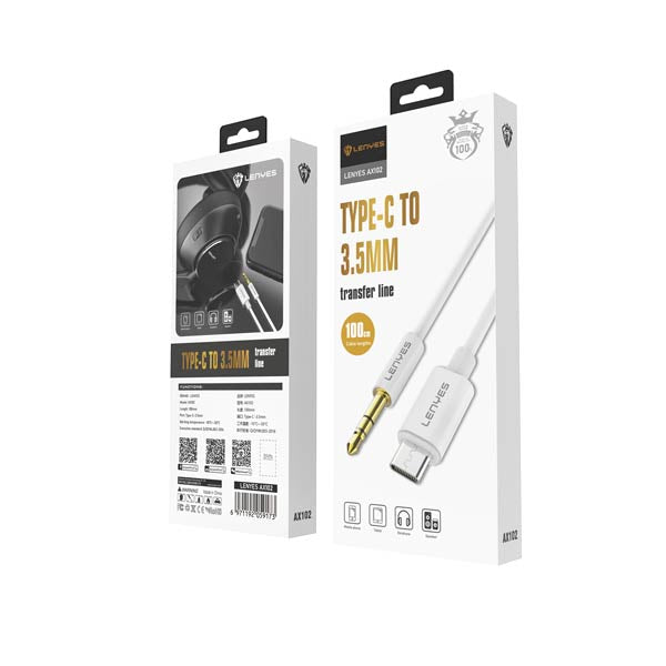 محول صوت Lenyes AX102 مقاس 3.5 ملم محول صوت Lenyes AX102 مقاس 3.5 ملم